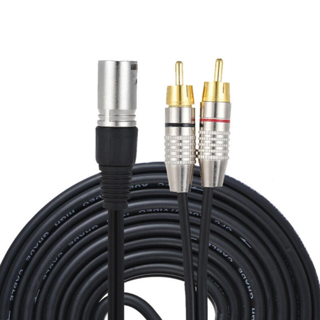 Rca Cable - XLR Audio Splitter Cable to Rca