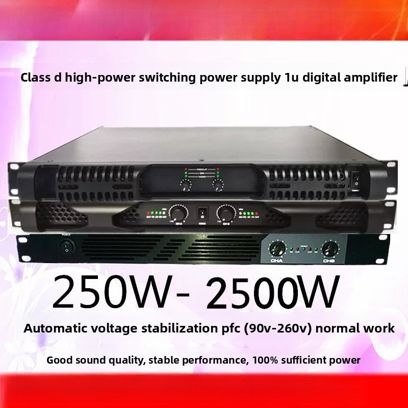 Professional Class D switching - Class D Amplifier recension och pris