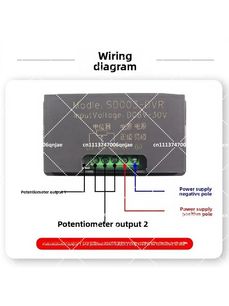 Digital Display Potentiometer  - Potentiometer 10K recension och pris