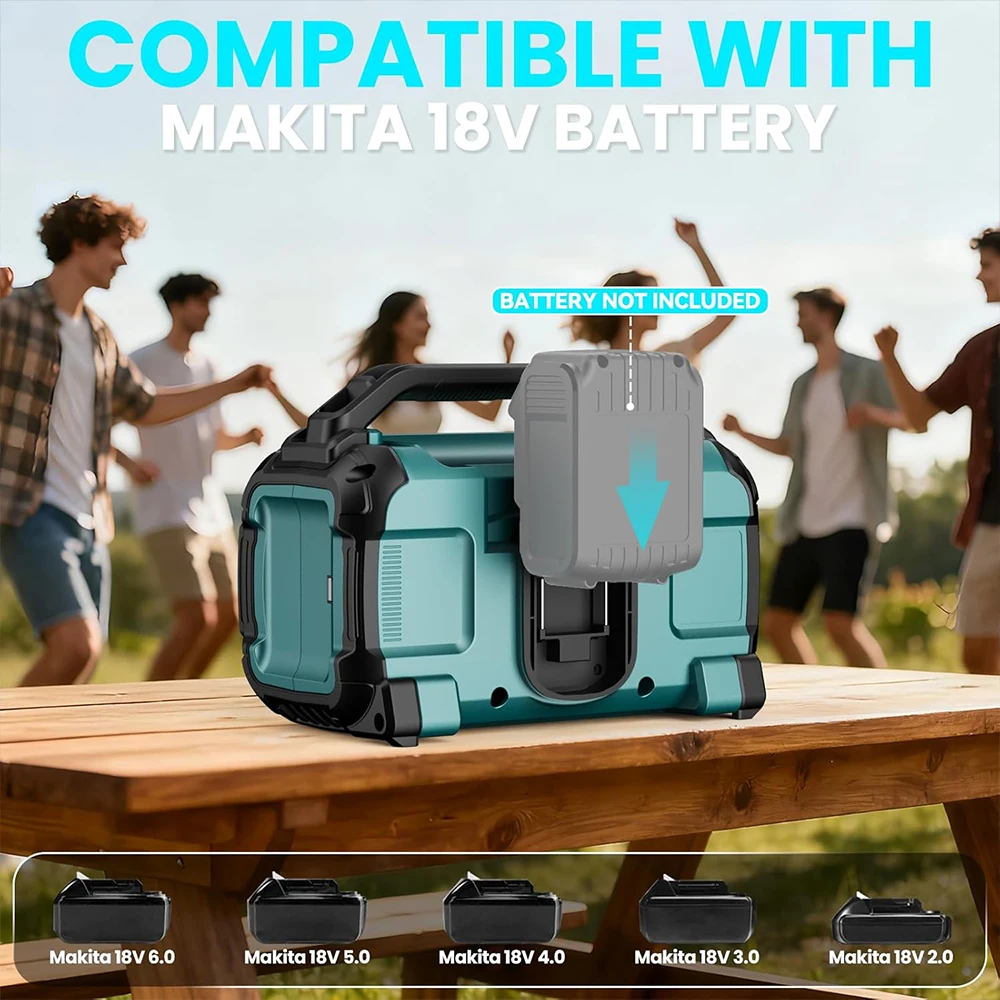 Makita 3D Outdoor Channel Subw - Speaker Driver recension och pris