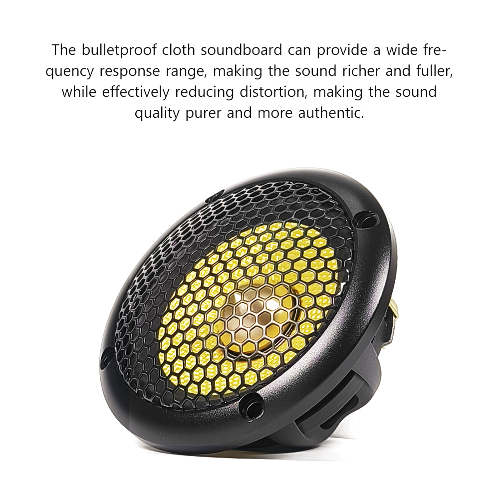 2pcs 3.5-inch Bullet Guided Mi - Speaker Driver recension och pris