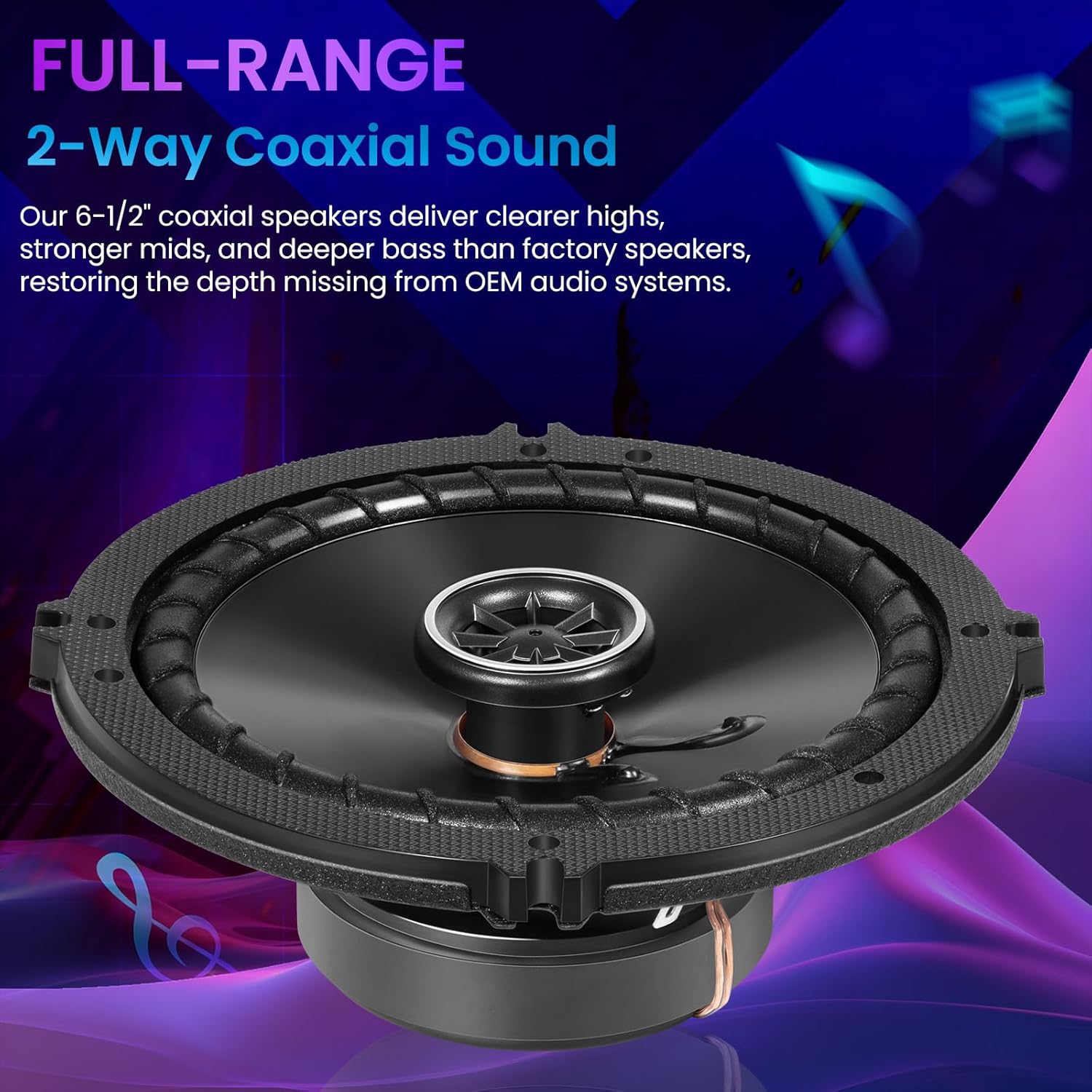 MX Front and Rear Door 6.5 Spe - Speaker Kit recension och pris
