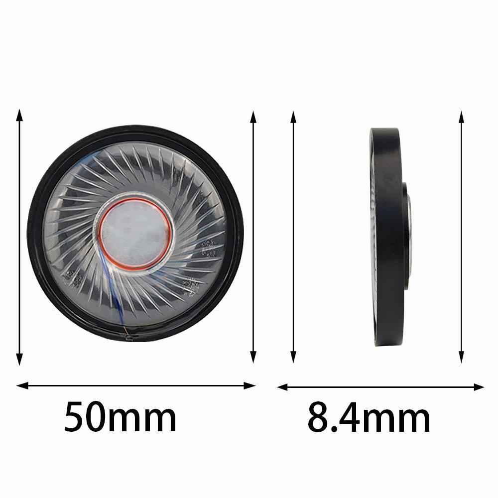QIGOM 50MM Headset Driver Hifi - Speaker Driver recension och pris