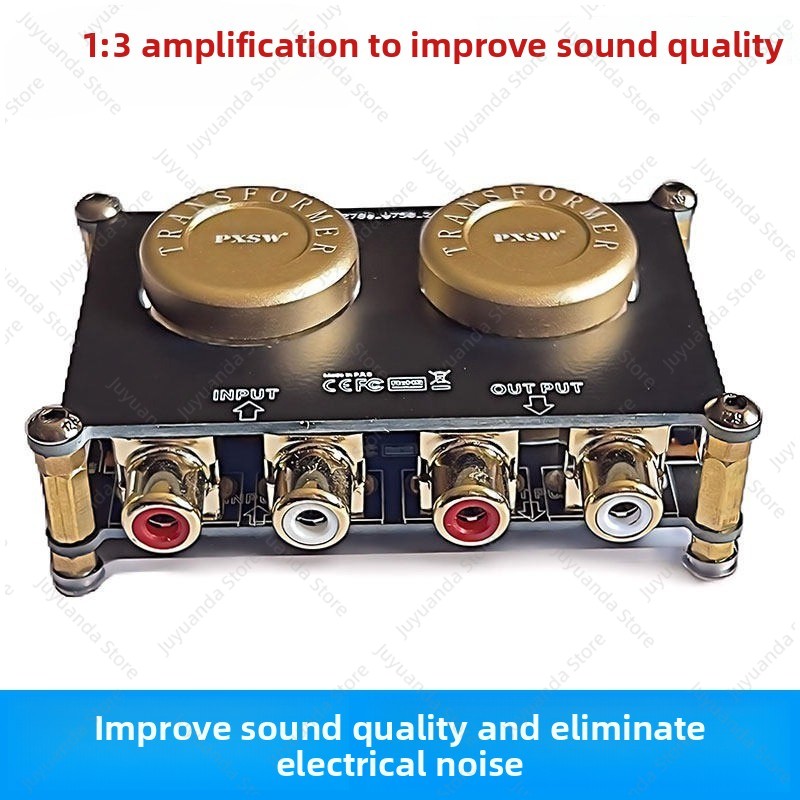 AV103 Audio Isolator Step-up T - Passive Preamp recension och pris