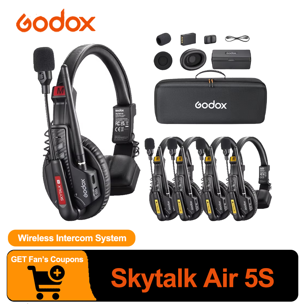 GODOX Skytalk Air 5S 2.4G Full - Condenser Microphone Kit recension och pris