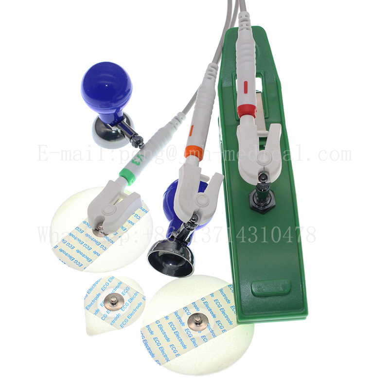 ECG EKG Lead Wires Holter Cabl - Banana Plug recension och pris