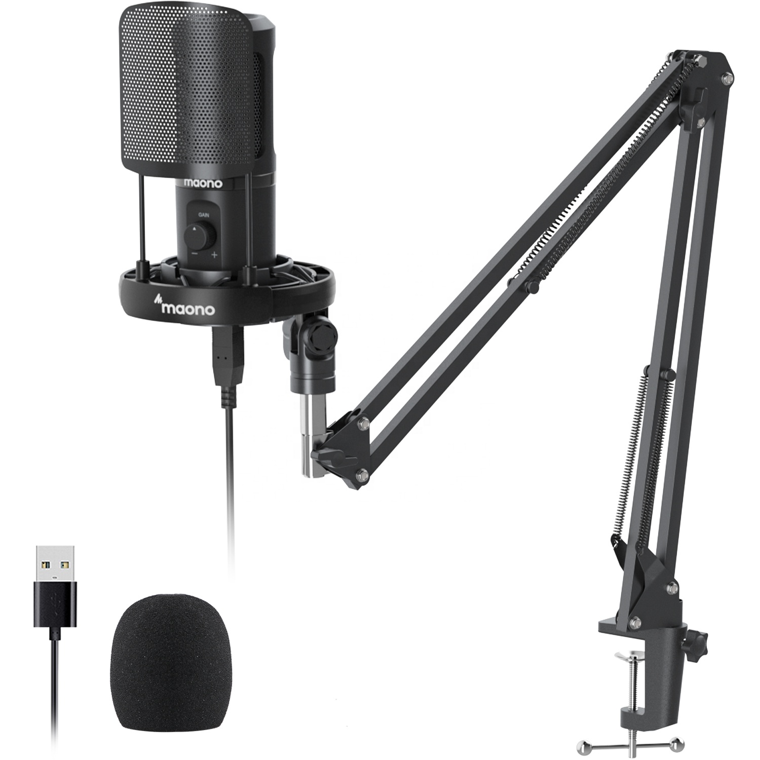 MAONO Professional Microphone  - Condenser Microphone Kit recension och pris