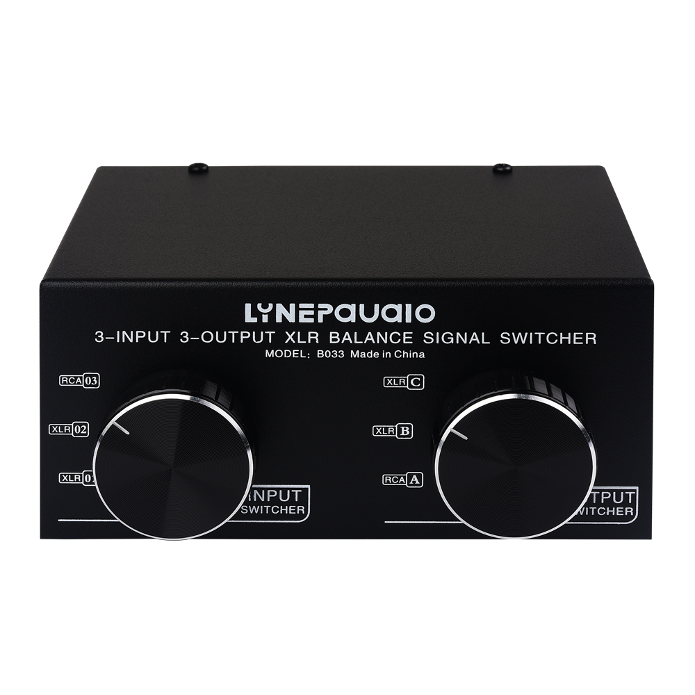 3 in 3 out fully balanced XLR  - Passive Preamp recension och pris
