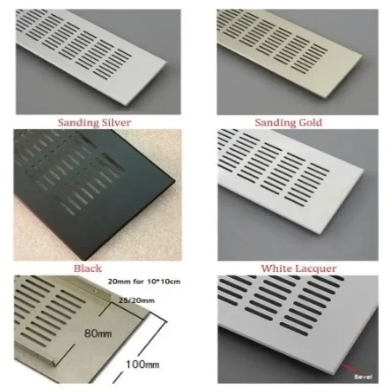 Premium Wide Square Rectangle  - Ventilation Grille Aluminum recension och pris