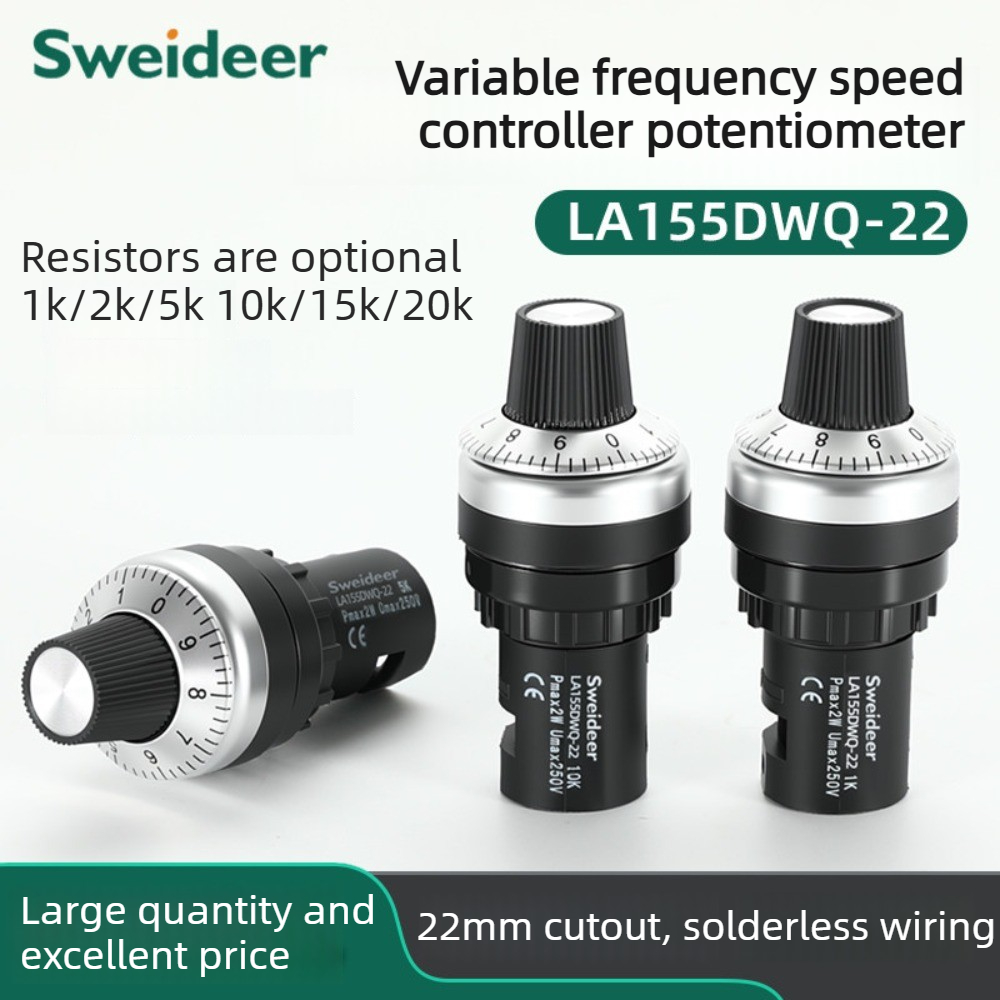 22mm Potentiometer Knob Switch - Potentiometer 10K recension och pris