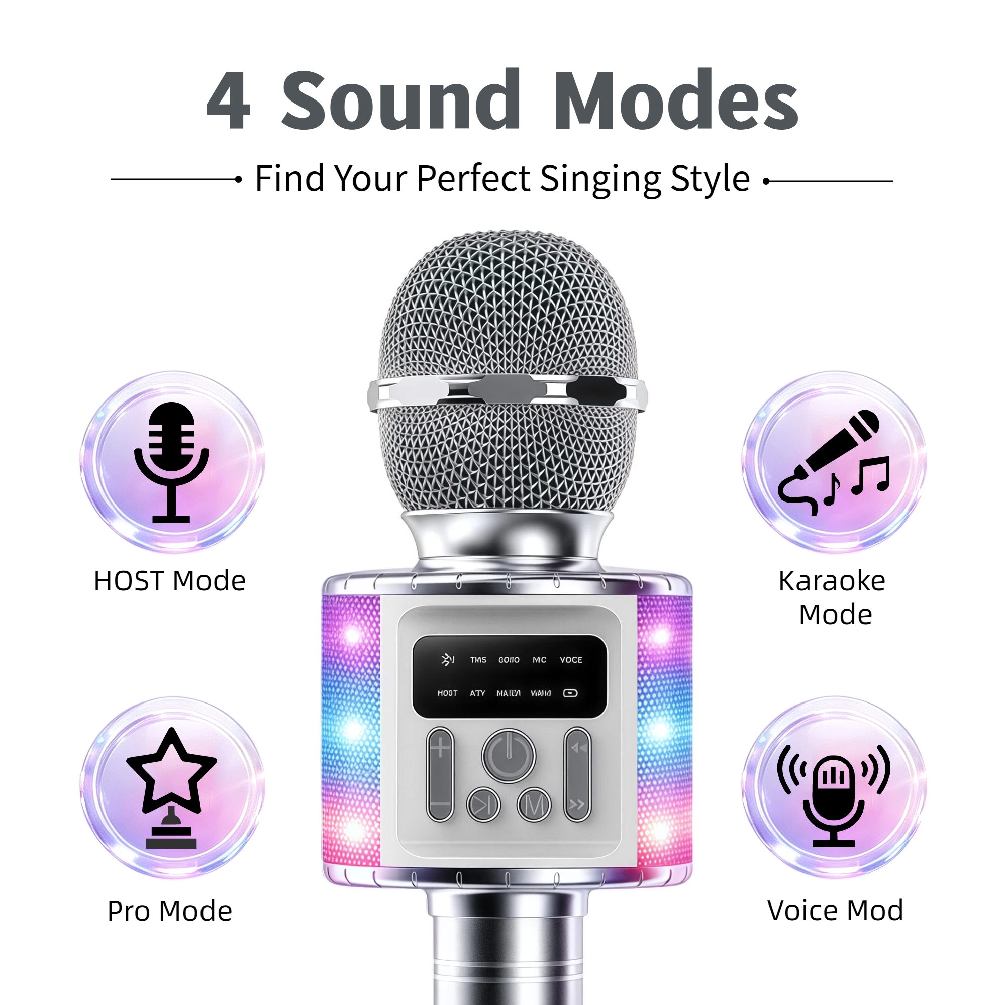 TWS Dual Wireless Karaoke Micr - Condenser Microphone Kit recension och pris
