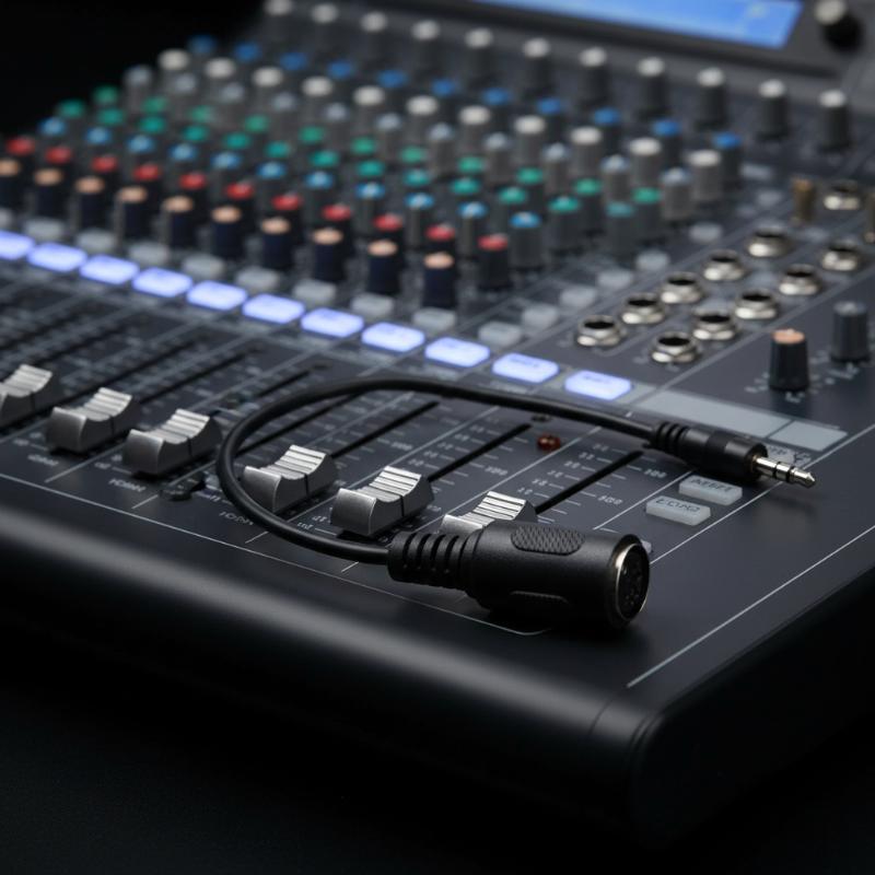 MIDI DIN 5 to 3.5mm TRS Conver - Trs Cable recension och pris