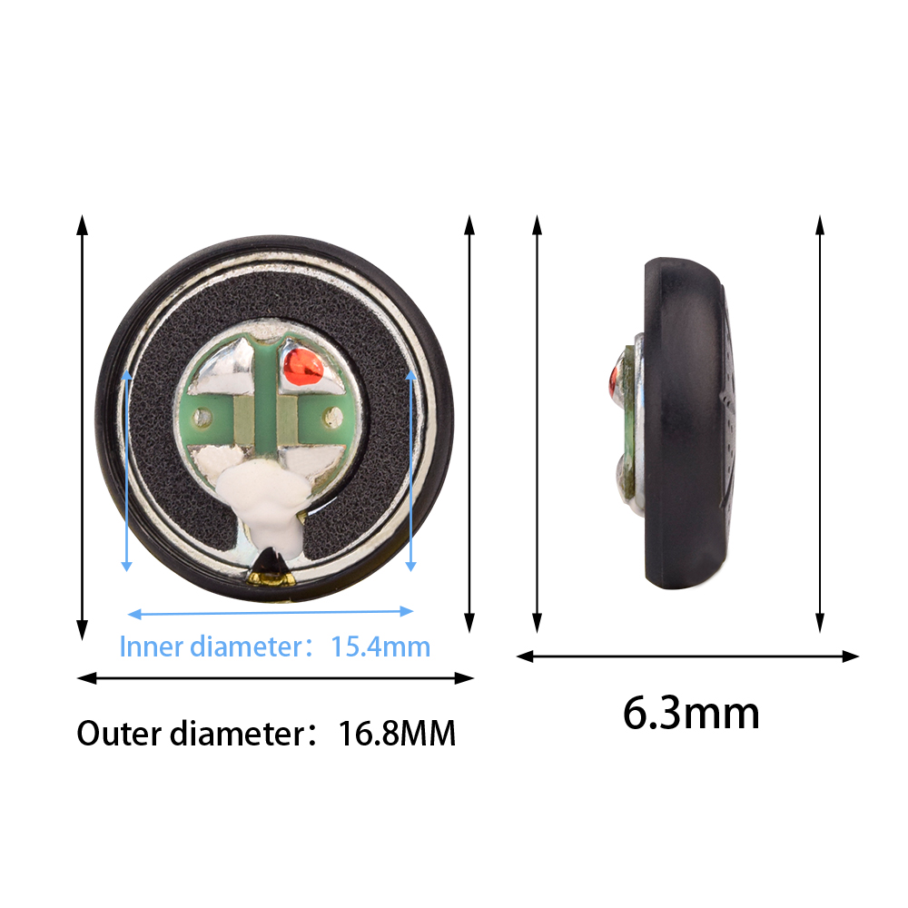 QIGOM Flat Head Earphone Speak - Speaker Driver recension och pris