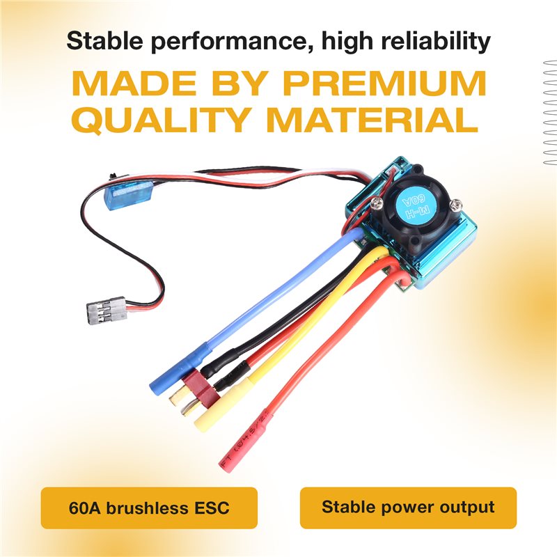 MACH-60A Brushless ESC Speed C - Banana Plug recension och pris