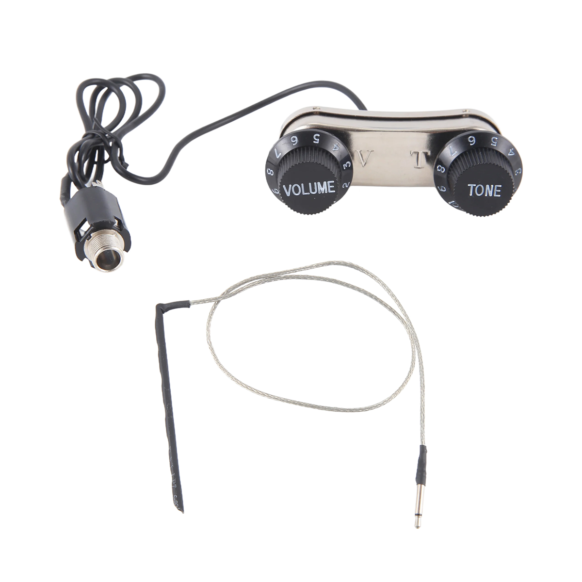 Acoustic Guitar Pickup Piezo & - Passive Preamp recension och pris