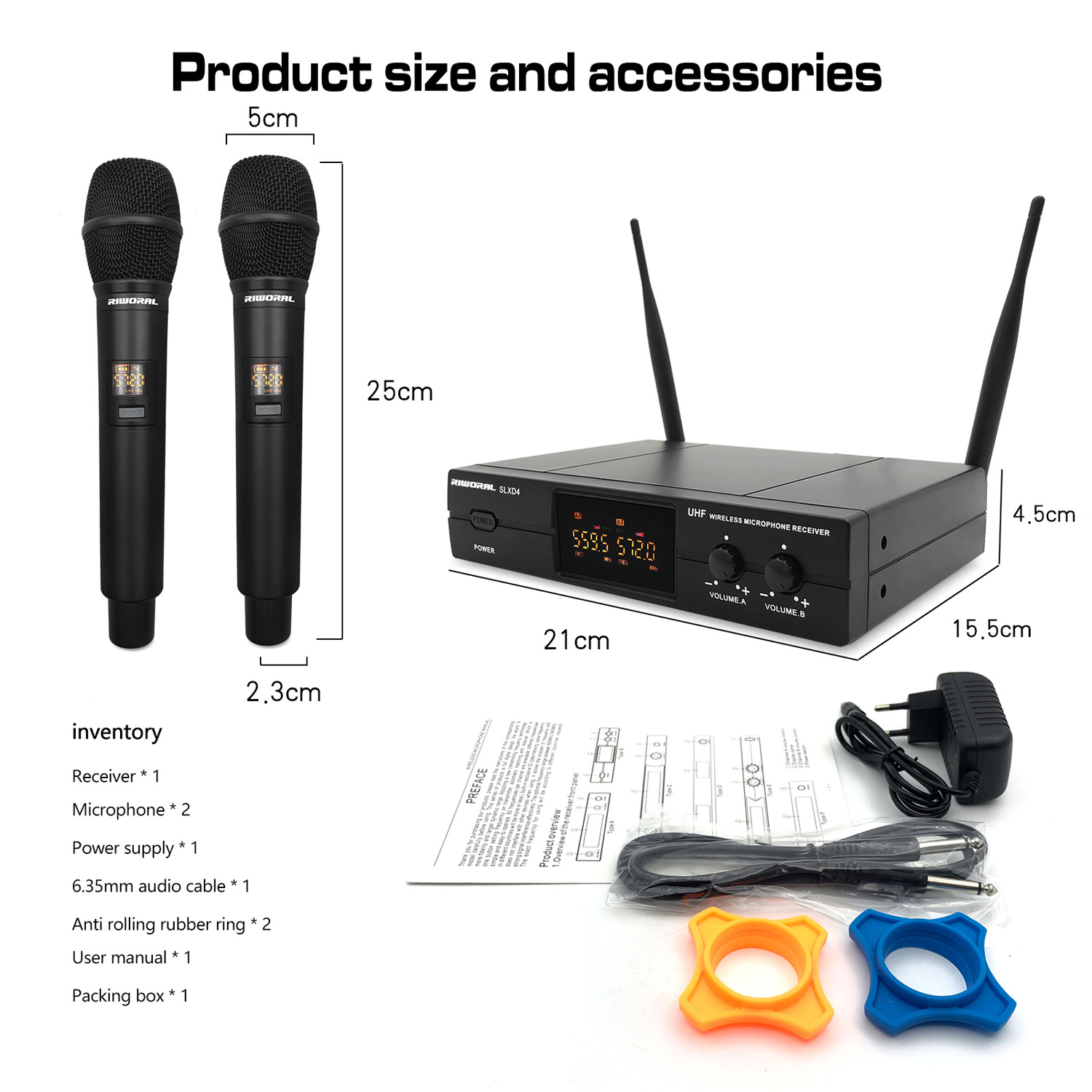 2026 SLXD4 Best 2 Channel Micr - Condenser Microphone Kit recension och pris