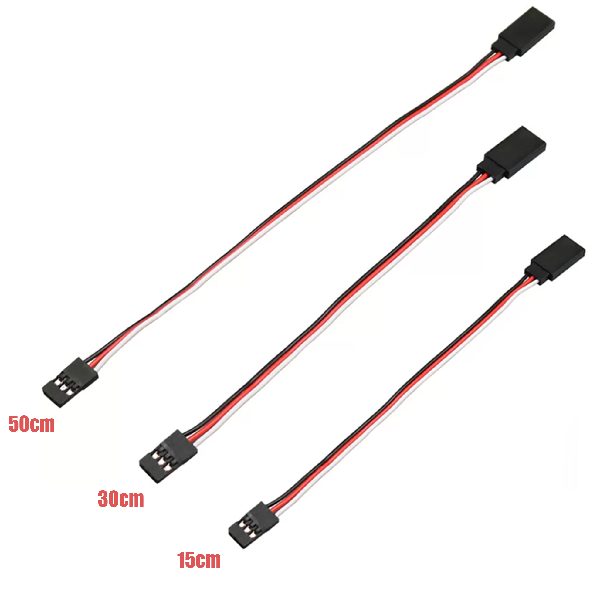 150/300/500mm RC Servo Extensi - Rca Cable recension och pris