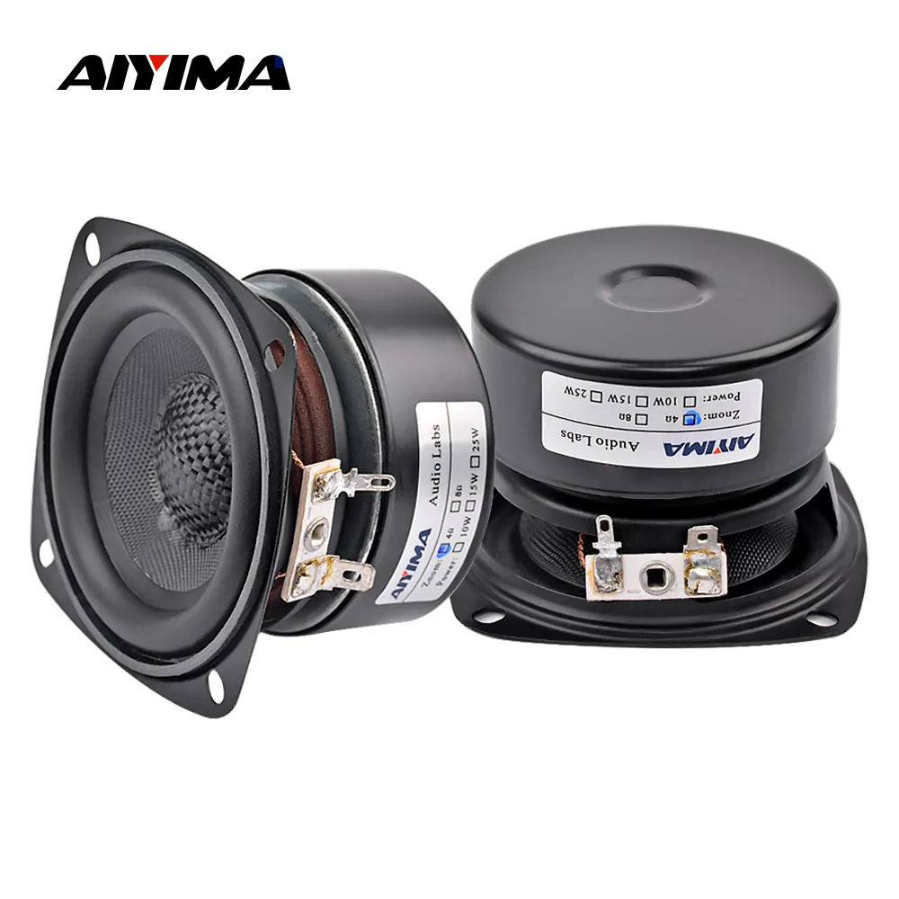 AIYIMA 2Pcs 3 Inch Full Range  - Es9018 Dac recension och pris